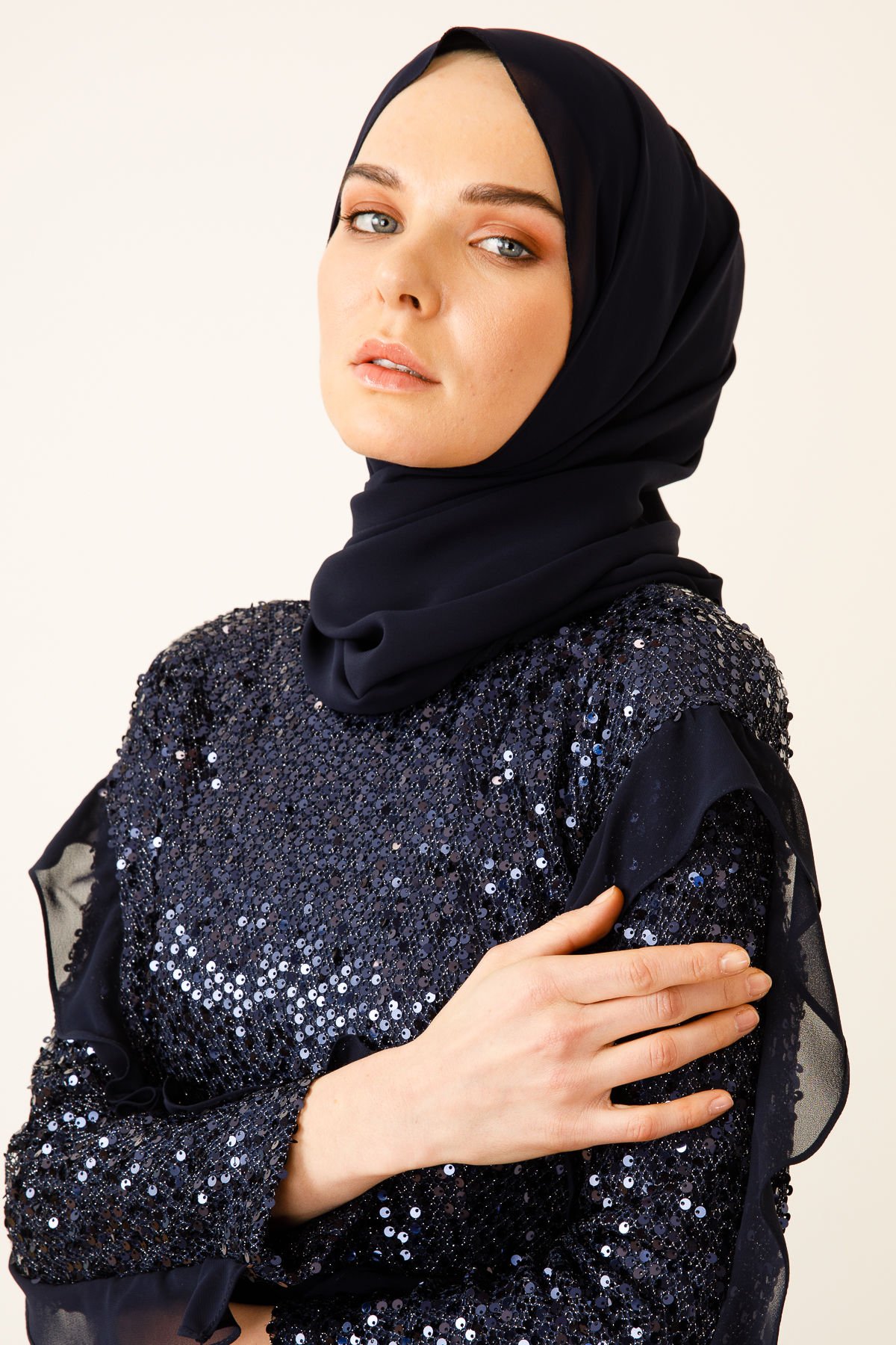 LACİVERT ŞAL